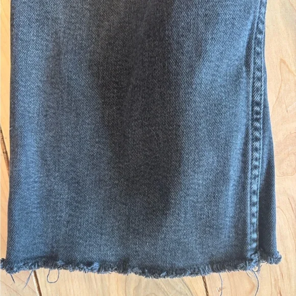 Zara  Girls Jeans. Black.  Wide-Leg Jeans. - Picture 3 of 6